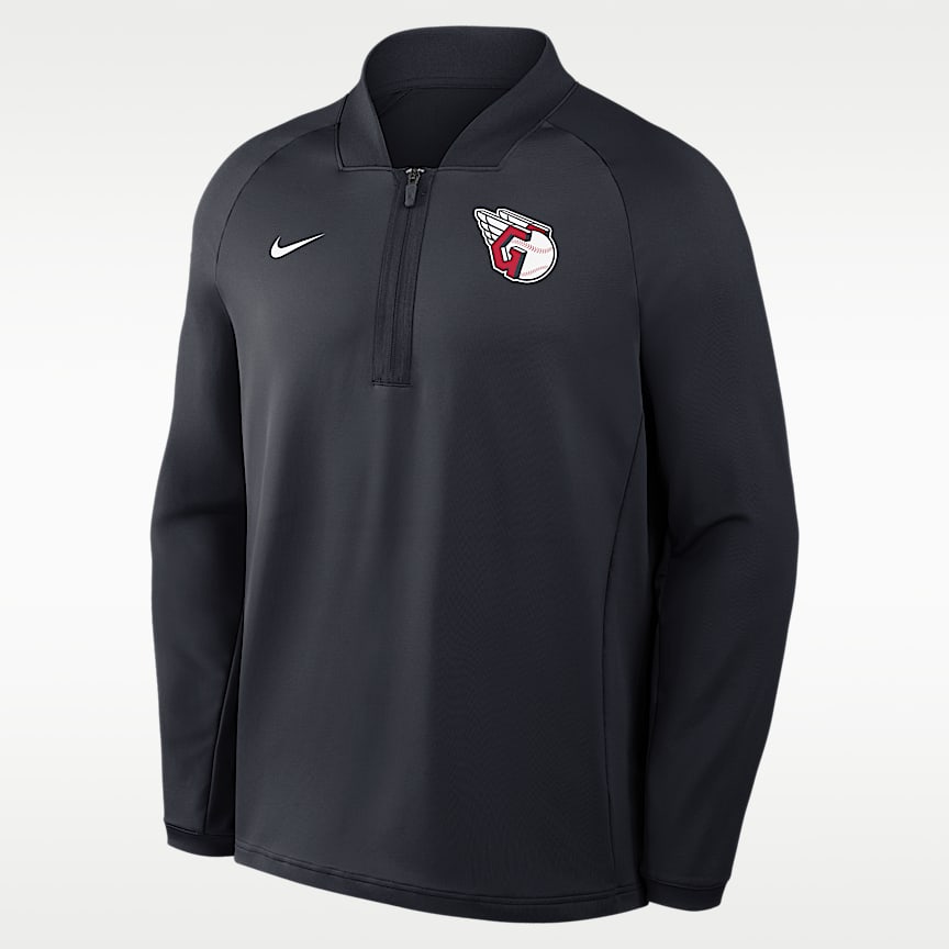 Cleveland Guardians 2-Hit Men's Nike MLB Pullover Crew. Nike.com